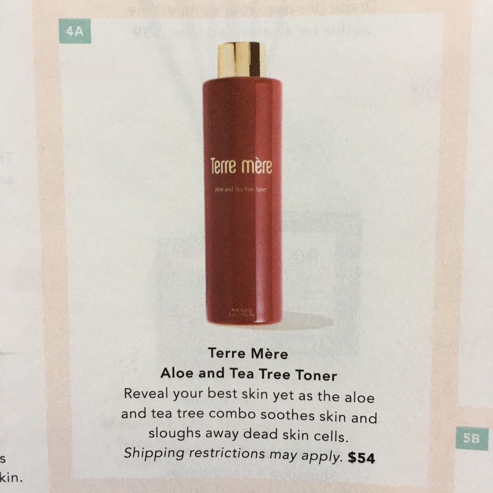 Terrie Mere aloe and tree tea toner